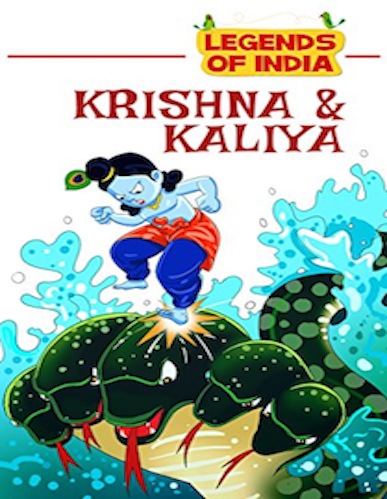 Legends of India - Krishna and Kaliya
